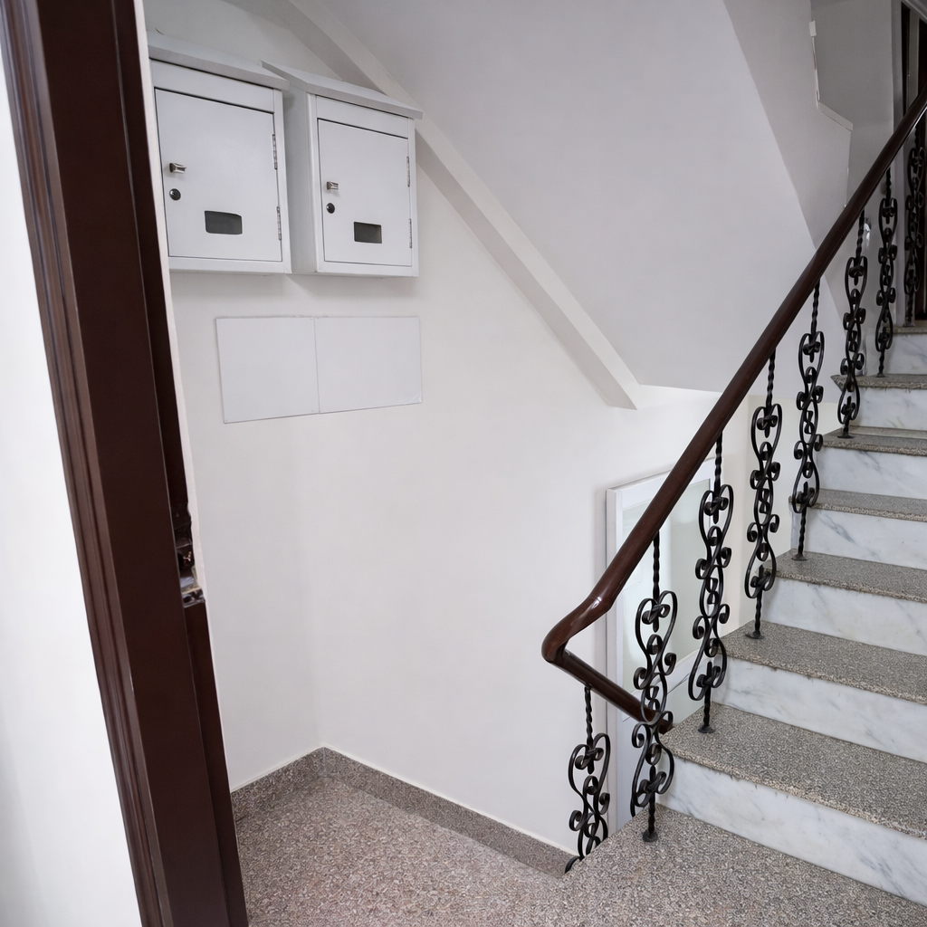 1300 SQFT Basement Daryaganj - Staircase